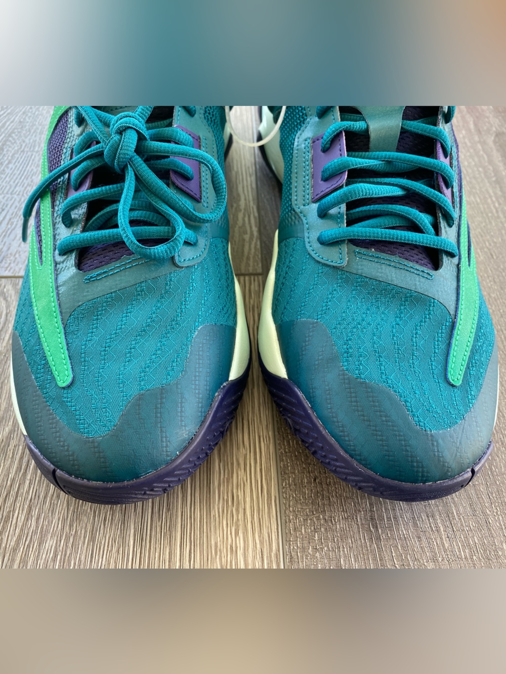 NEW Nike Giannis Immortality Geode Teal Men’s Athletic Basketball Shoes Size 11 - Picture 10 of 12